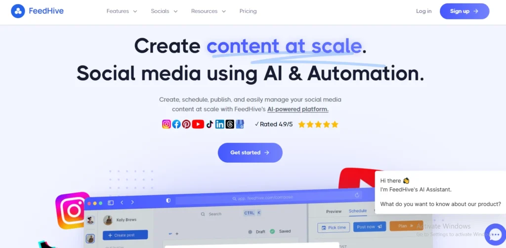 feedhive website