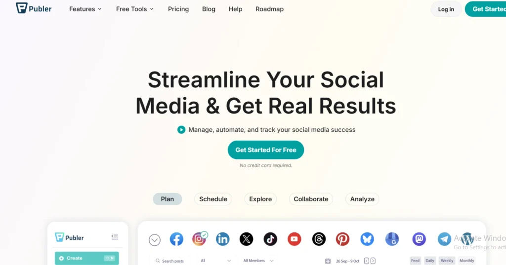 publer homepage