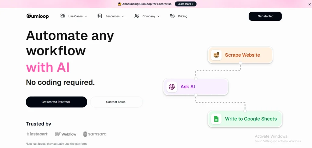 gumloop ai automation