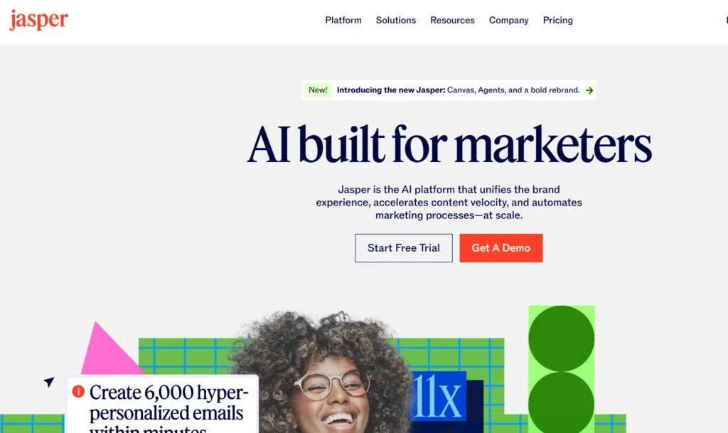 jasper ai Best AI Tool for Writing SEO Rich Blog Content