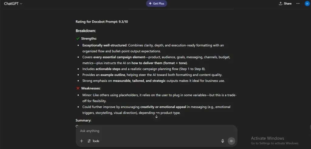 chatgpt ranked