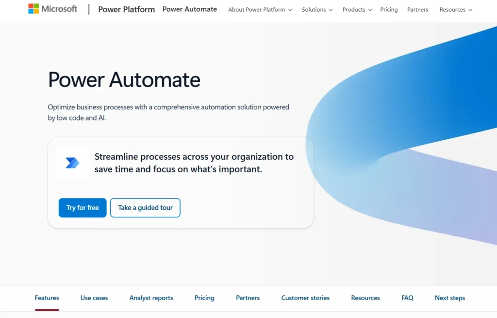 AI-powered automation power automate microsoft