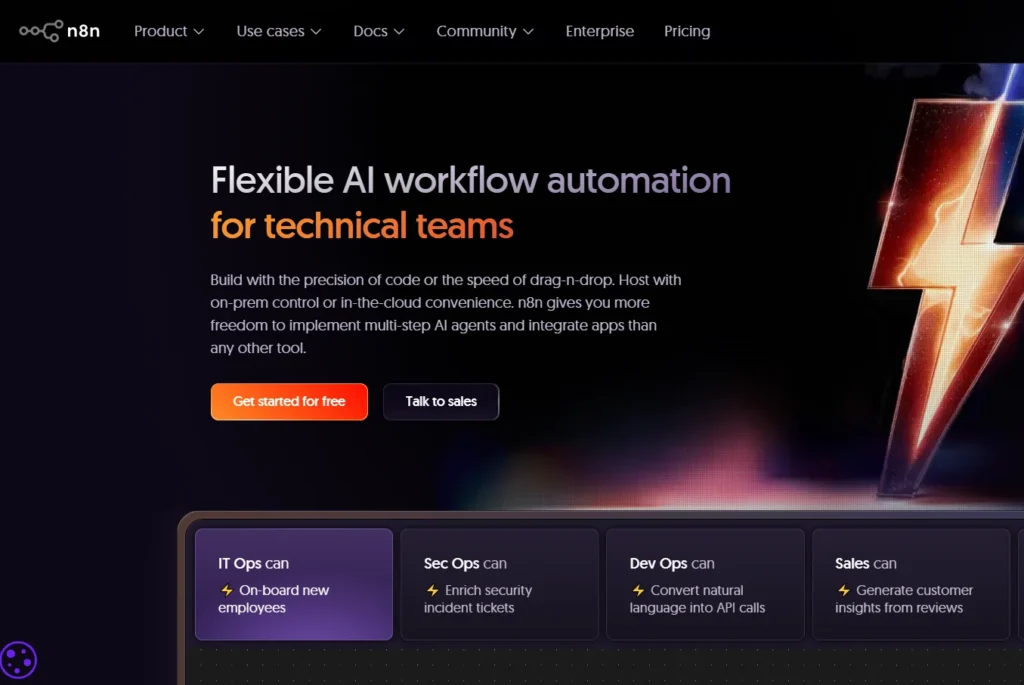 n8n workflow automation teams