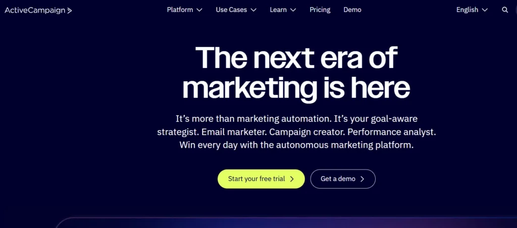 email automation activcampaign