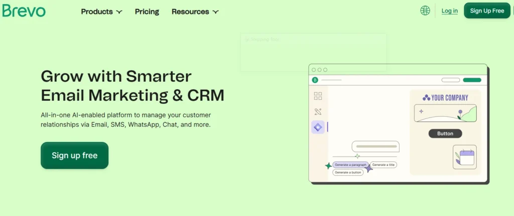 brevo ai email marketing software