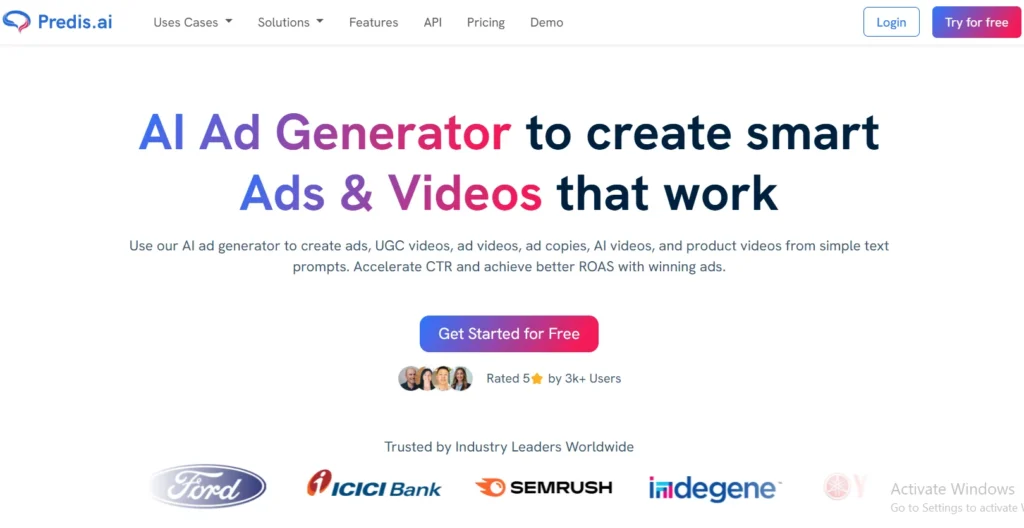 predis ai tool for Pinterest